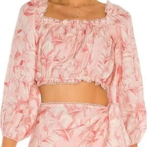 Pink Floral Show me your Mumu Top